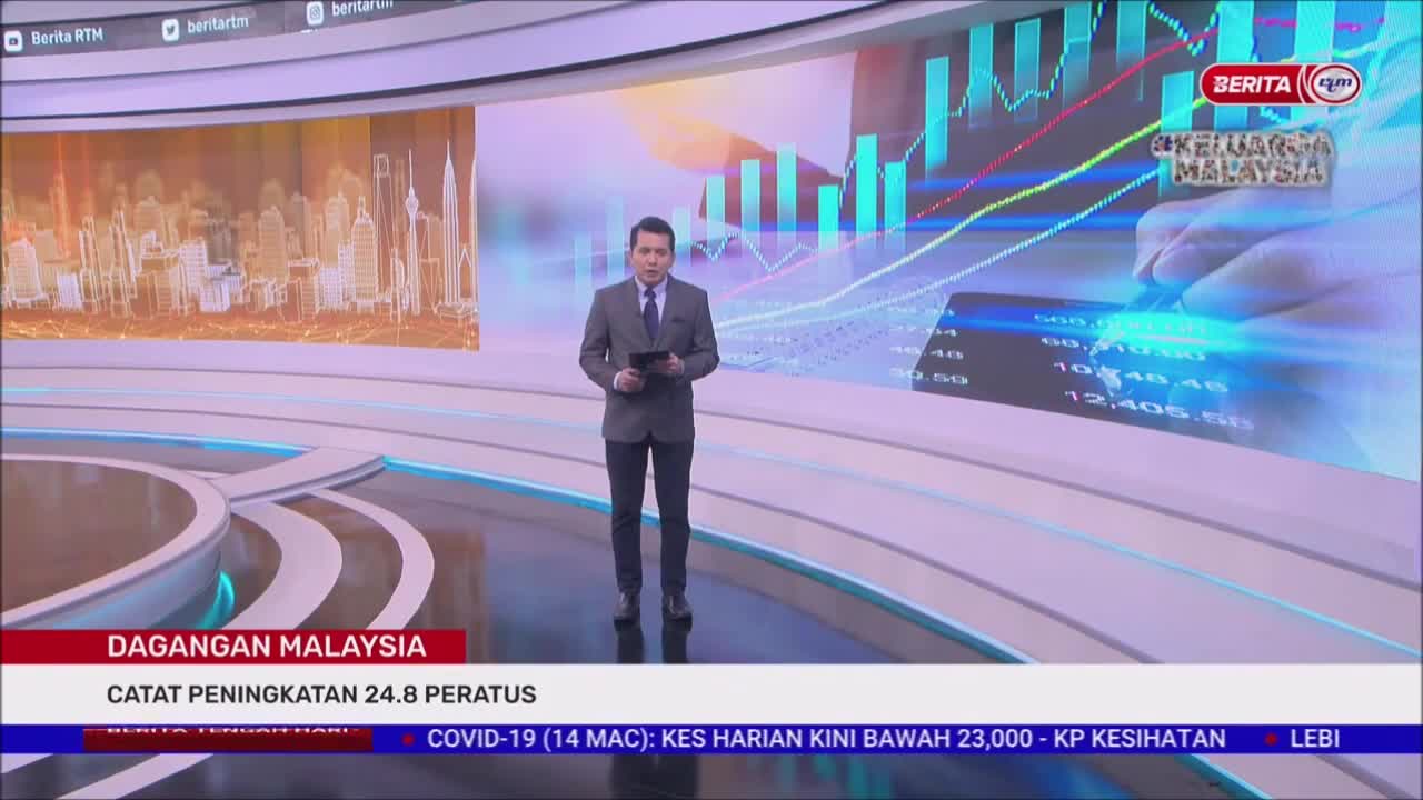 14 MAC 2022 –BERITA TGH HARI-DAGANGAN MALAYSIA-CATAT PENINGKATAN 24.8%