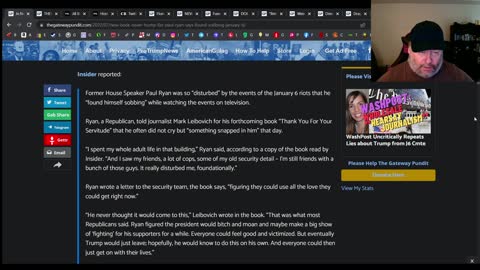 Paul Ryan RINO faggot & pedophile cries
