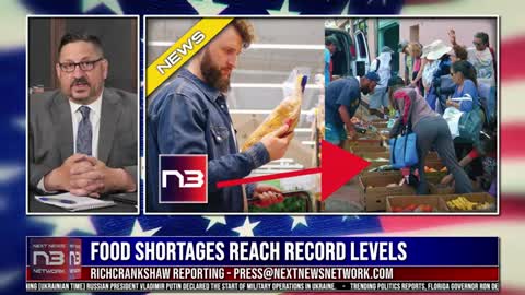 Food Prices SOARING As Food Shortages Reach Record Levels