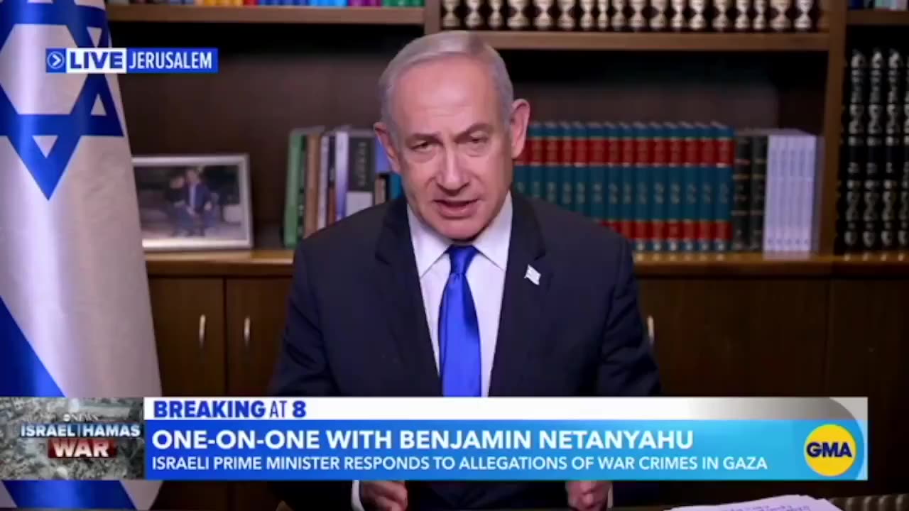 War Criminal Netanyahu 'Charging me for crimes in Gaza is like charging George Bush for 911'