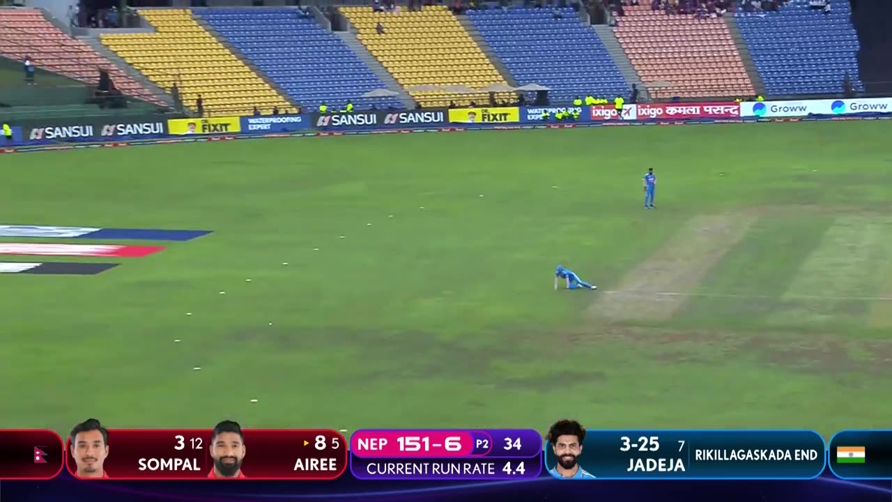 Asia Cup 2023 | Match 5 India vs Nepal Highlights