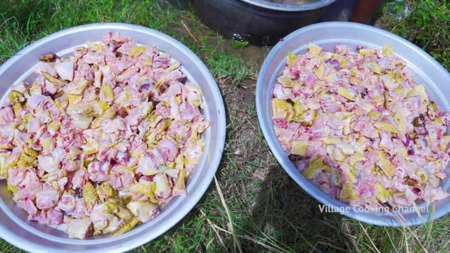 CHICKEN CHUKKA | indian food | food in jungle