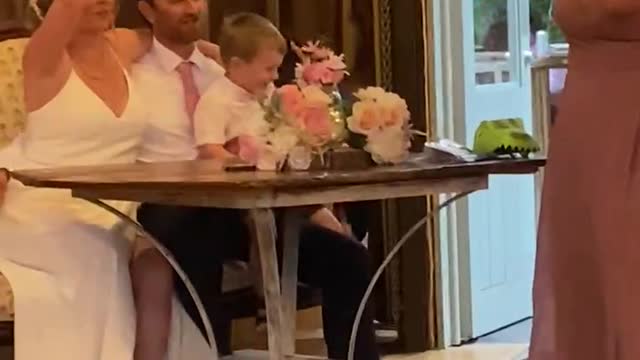 Tyler and Maegen’s Wedding. Becky’s Speech