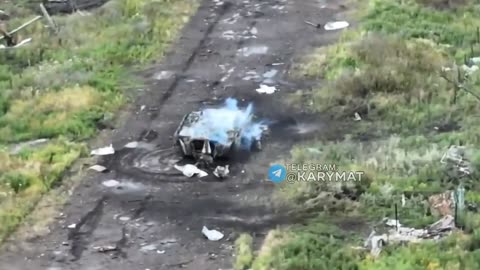 🛡️ Ukraine Russia War | AGS-17 Covering Russian BMP-1 Hit in Donetsk Direction | RCF