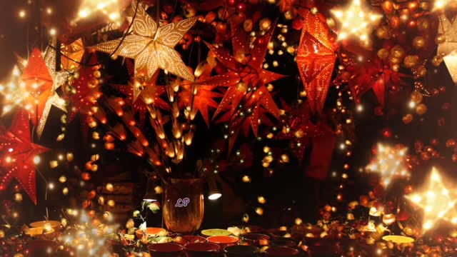 CHRISTMAS BACKGROUND VIDEO NO SOUND