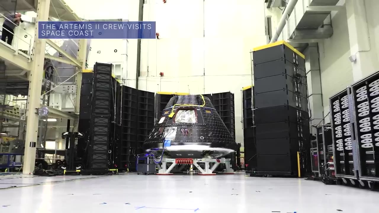 The Artemis|| Astronauts check out there ride to the moon on this week @nasa august 11,2023