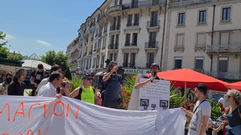 Manifestation Thonon-les-bains le 18 07 2021