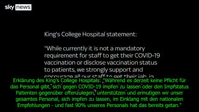What do you think about mandatory vaccination for hospital staff?
