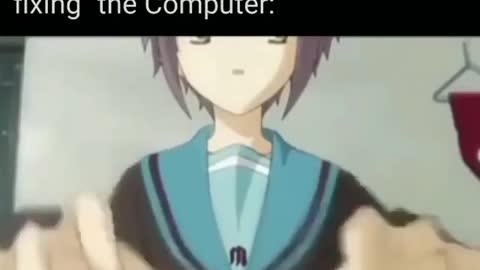 Yuki Nagato Meme - The Melancholy of Haruhi Suzumiya