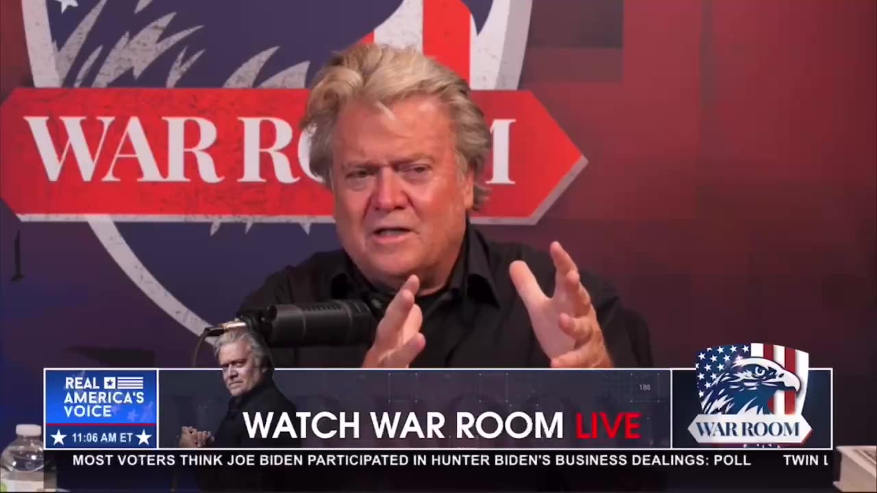 'You're the fascists': Steve Bannon explains attacks on his audience