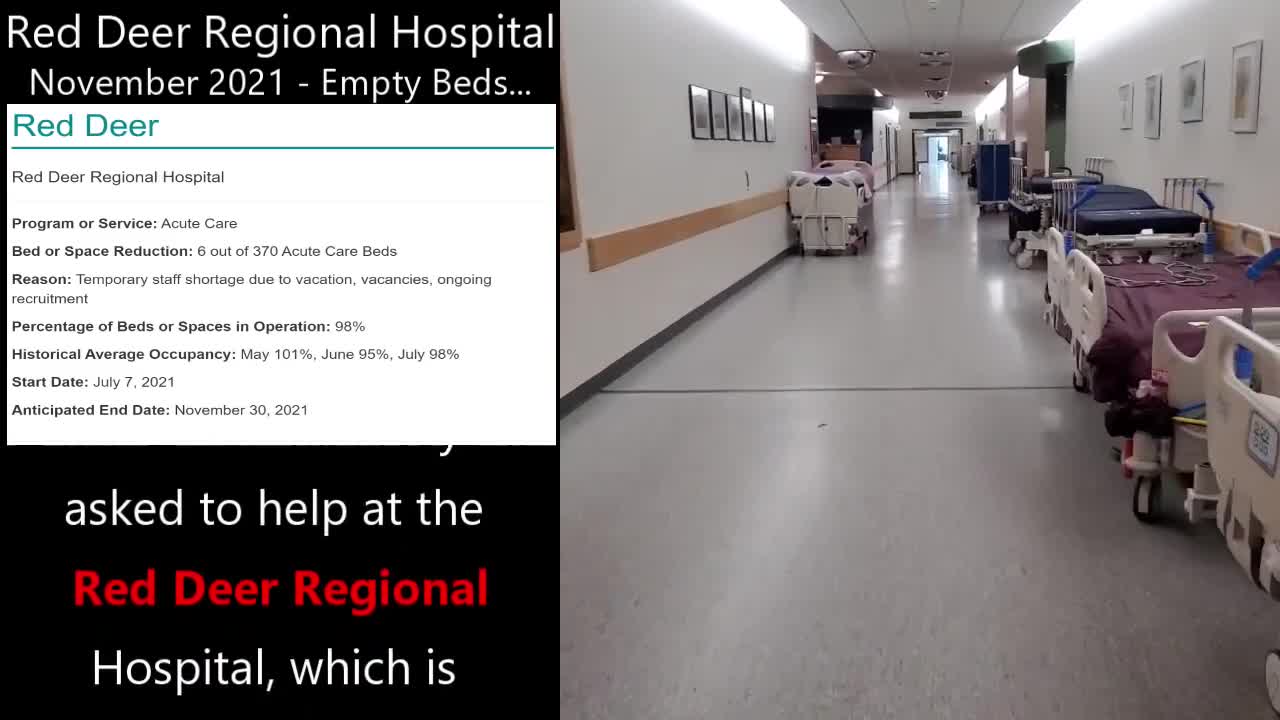 Red Deer Hospital (Fast walkthrough)