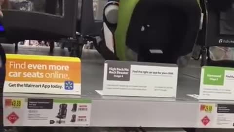 Woman Exhibits Some Seriously Strange Behavior in Supercenter