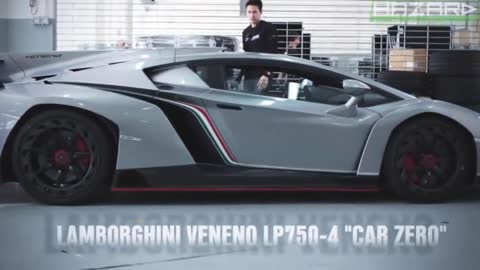 $4 million Lamborghini Veneno : SPACESHIP SUPERCAR!