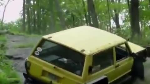 CAR FLIPS OVER