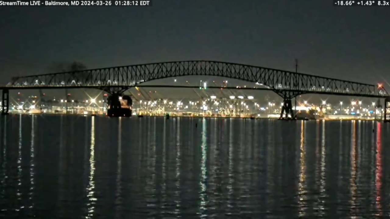 Longer Video Of Baltimore's Francis Scott Key Bridge Collapse
