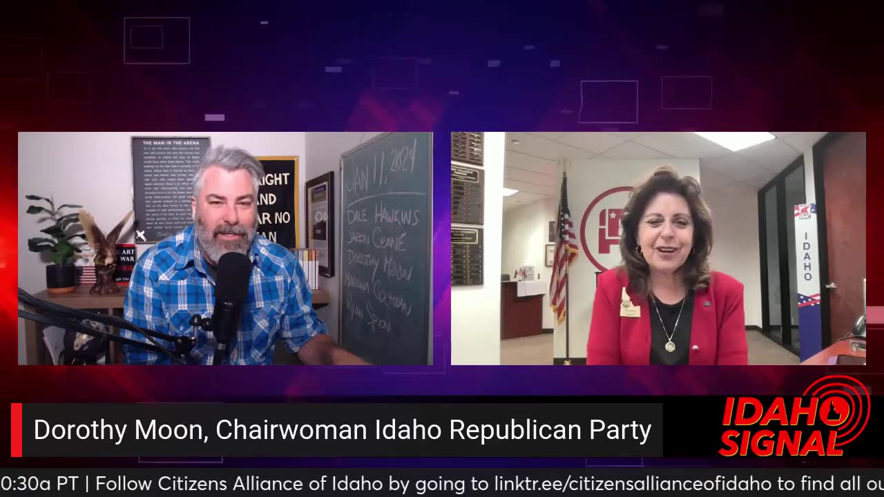 Dorothy Moon, Chairwoman Idaho Republican Party discusses the March 2, Idaho Republican Caucus