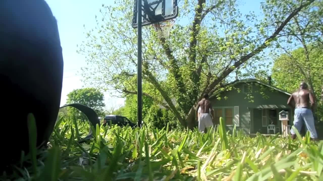 Mormon Missionaries Playing Street Ball