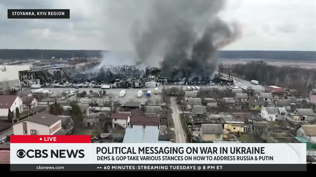 Political messaging on the war in Ukraine