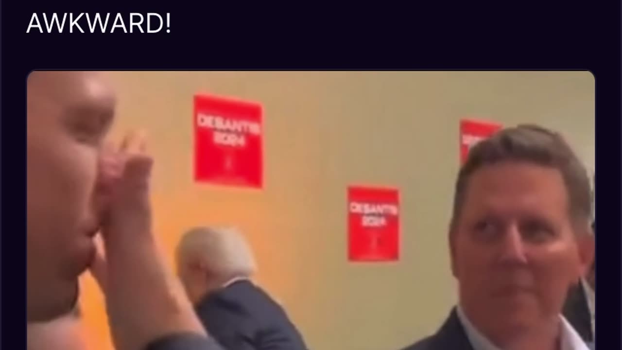 Ron DeSantis - Ew & Awkward 😂