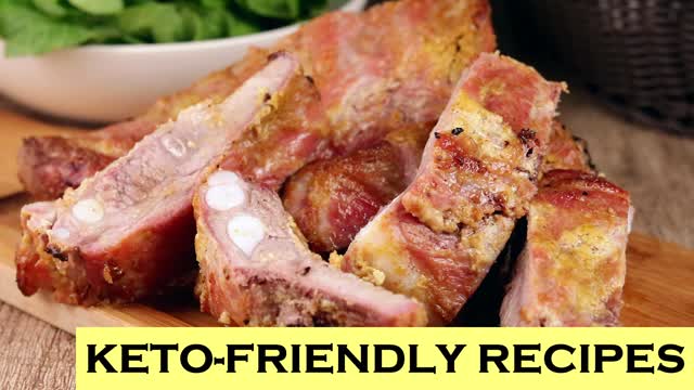 Keto Oven-Baked Masala Pork Ribs