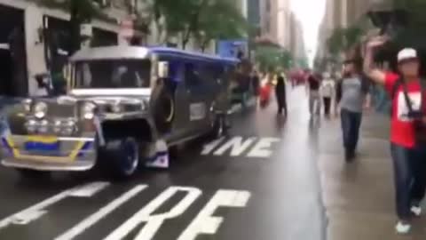 Philippine jeep in New york