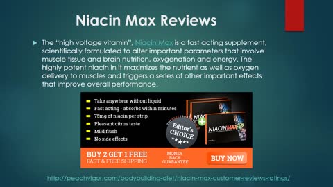 Niacin Max Supplement Where to Buy ?