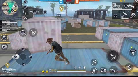 JUGANDO AL FREE FIRE