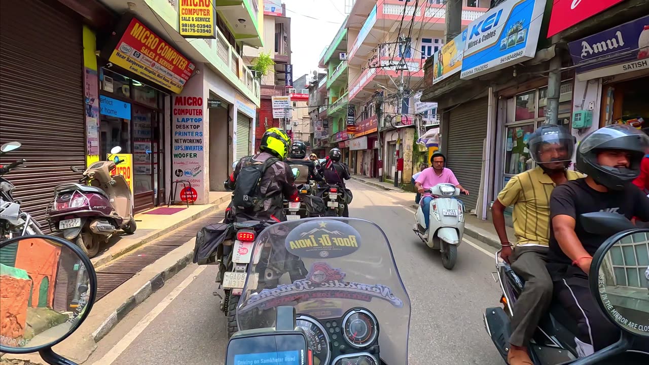 ROOF OF INDIA - DAY 14 - AUG 2023 by fellow rider, Andy Hocking.