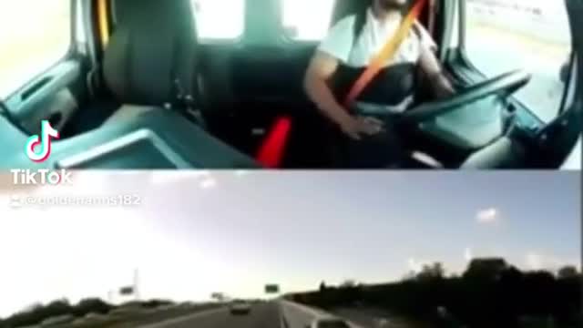Driver falls asleep! Tragic Crash