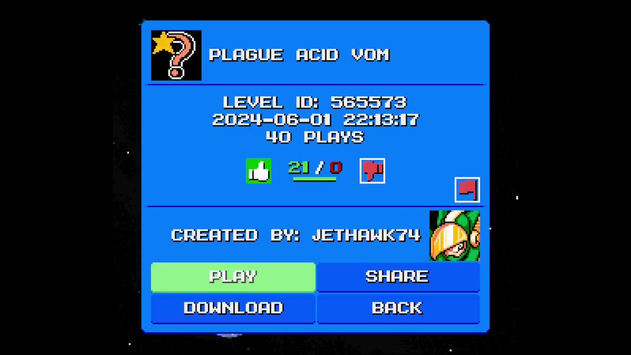 Mega Man Maker Level Highlight: "Plague Acid Vom" by JetHawk74