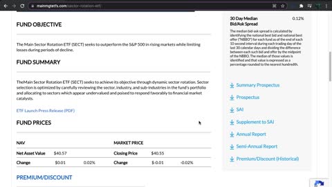 SECT ETF Introduction (Sector Rotation)