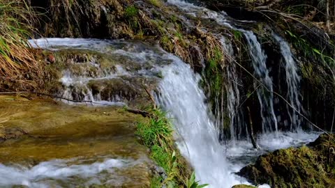 Natural Beautiful falls video footage