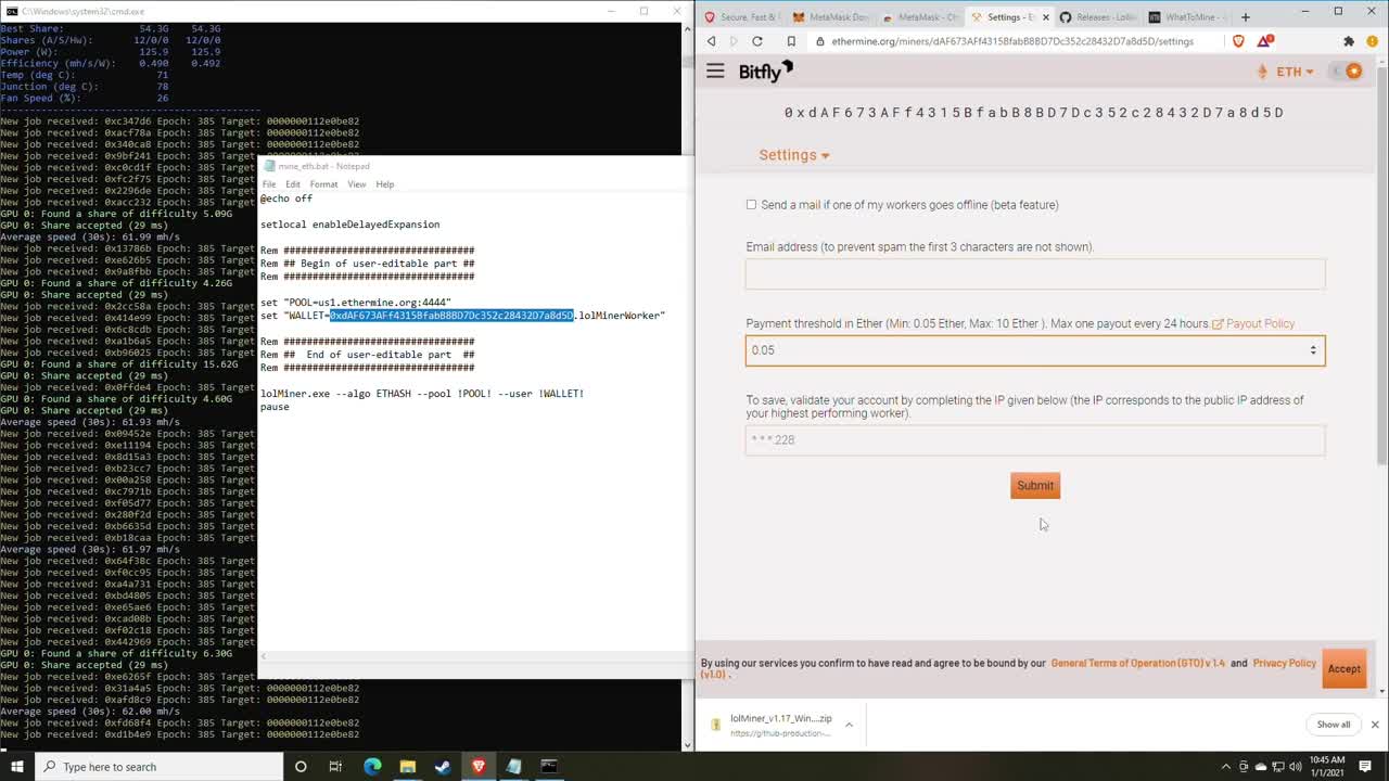 How to Mine Ethereum on Windows And any Laptop