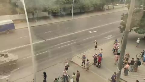 People In The Liberated Melitopol, Zaporozhye Region Blessed Our Fighters & Equipment