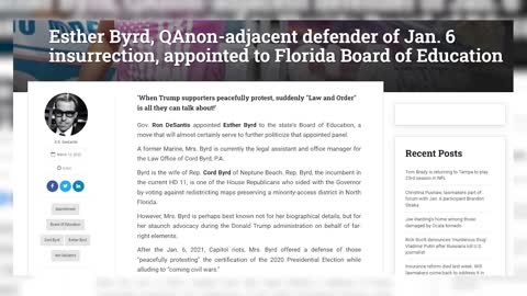 FAKE NEWS REPORTERS: Don't Say Gay Lies, DeSantis-Appointee Lies