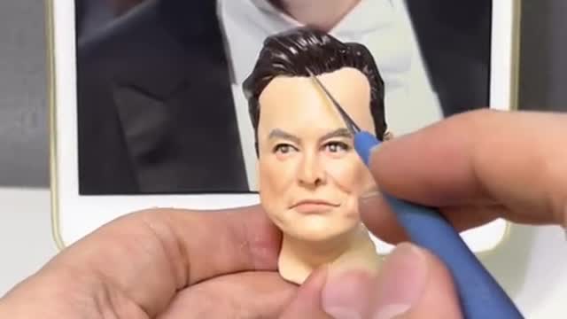 Elon musk sculpting