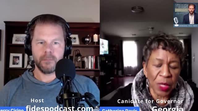 Catherine Davis for Governor of Georgia in Fides Podcast