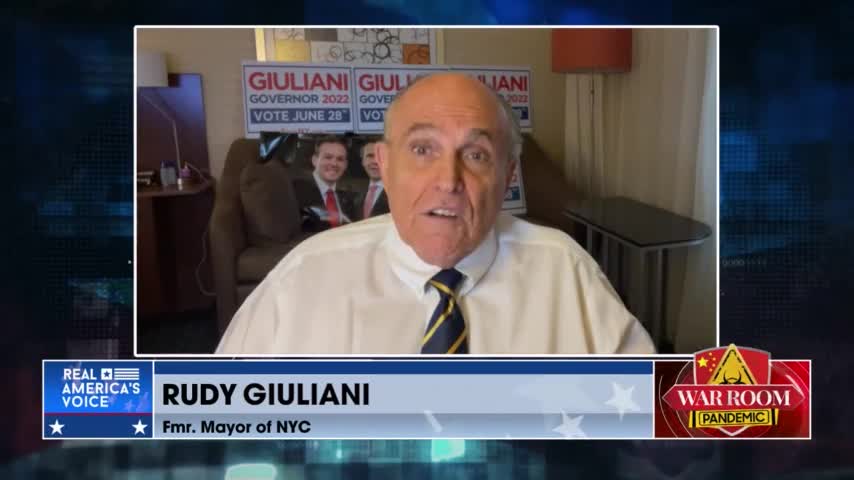 Rudy Giuliani On Andrew Giuliani’s Opponents Failure To Answer Basic Questions Straight