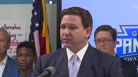 Gov. DeSantis declares Sarasota swimmer winner over transgender athlete.