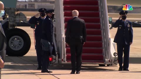 Watch: Biden Stumbles As He Boards Air Force One |