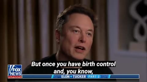 Elon Musk condemns abortion culture for the fertility crisis.