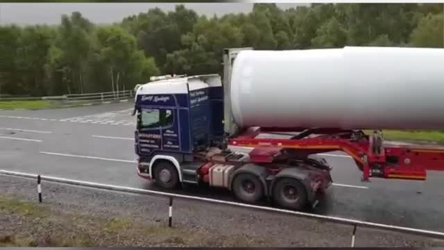 Wind Turbine Blade Transportation