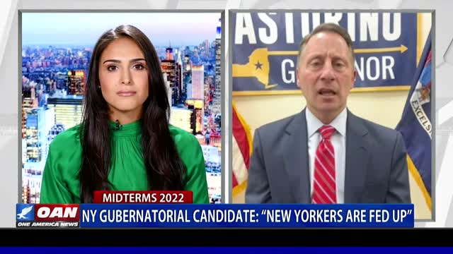 Gubernatorial candidate Rob Astorino says New Yorkers are fed up