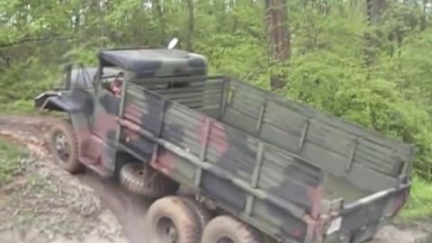 M35A2 deuce in mud