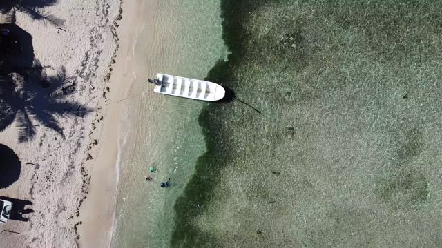 Small Boats on Sand Beach