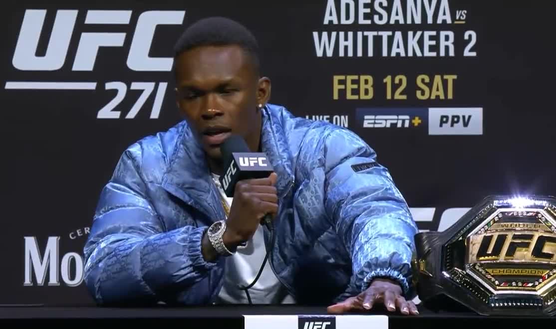 Israel Adesanya gives fired-up defense of Joe Rogan