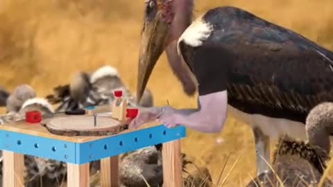 If birds had arms