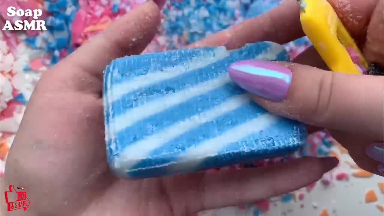 Soap Carving ASMR ! Relaxing Sounds ! (no talking) Satisfying ASMR Video | P103