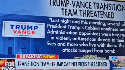 Trump Cabinet nominees, appointees targeted with ‘violent, unAmerican threats’