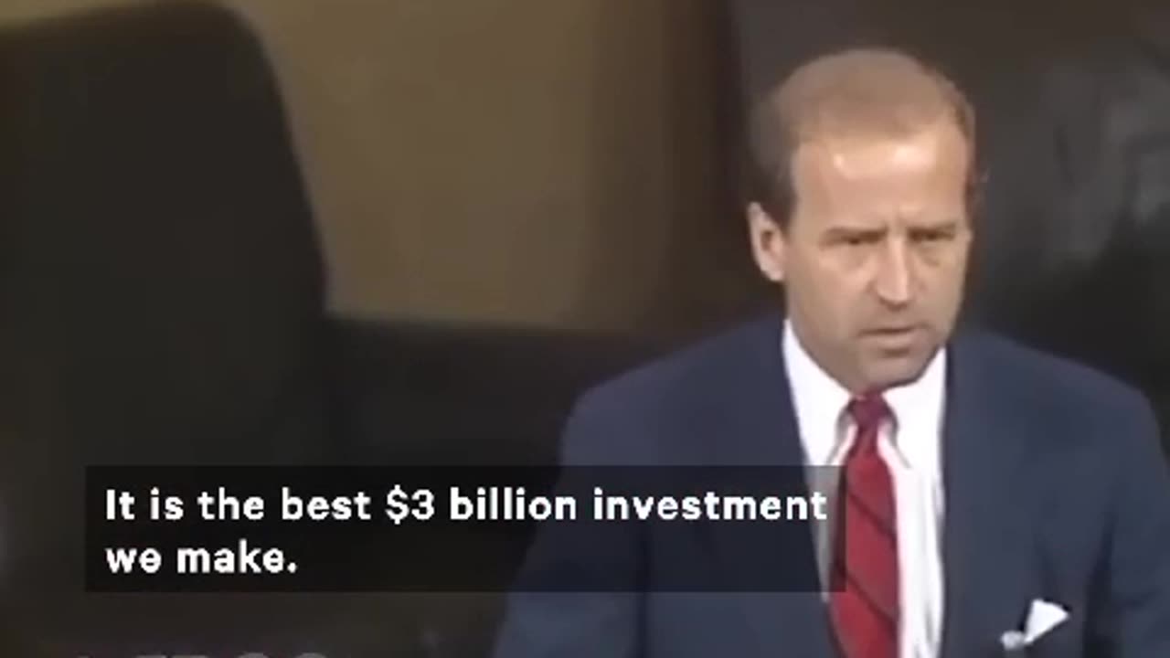 Joe Biden's stance on Israel in 1986...